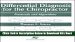 [Reads] Differential Diagnosis for the Chiropractor: Protocols and Algorithms Online Ebook