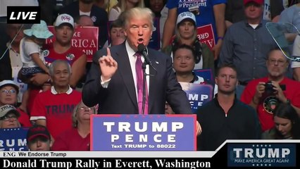 Donald Trump Rally in Everett, Washington FULL SPEECH HD [ AMAZING MUST WATCH ]_45