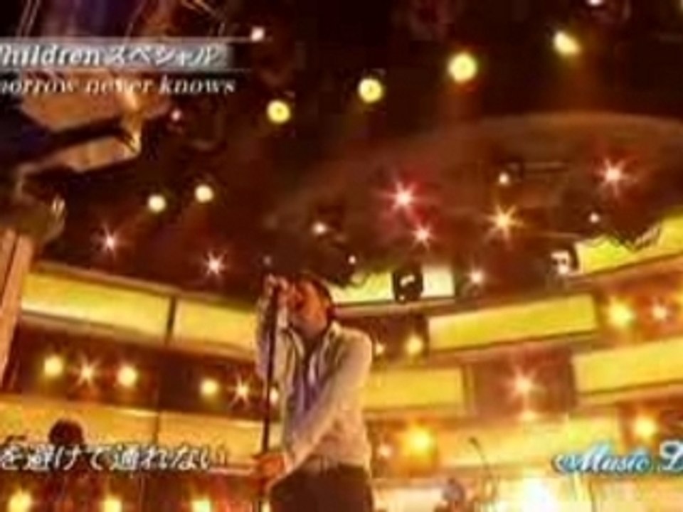 Mr.Children - Tomorrow never knows (live at music lovers)