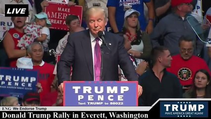 Donald Trump Rally in Everett, Washington FULL SPEECH HD [ AMAZING MUST WATCH ]_55