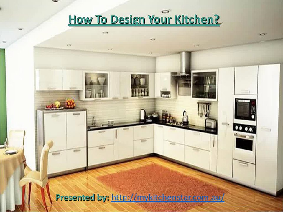 How to design a kitchen?