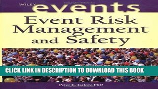 Collection Book Event Risk Management and Safety: 1st (First) Edition