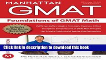 Read Foundations of GMAT Math, 5th Edition (Manhattan GMAT Preparation Guide: Foundations of