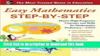 Read Easy Mathematics Step-by-Step (Easy Step-by-Step Series)  PDF Online