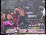 Hulk Hogan & Bret Hart Vs Sting & Lex Luger