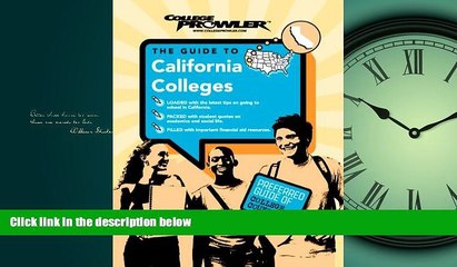 Enjoyed Read California Colleges (College Prowler) (College Prowler: California Colleges)