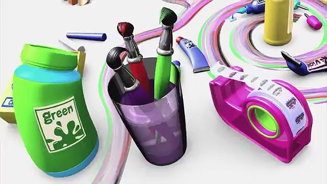 Art Attack - Technique du cratère - Sur Disney Junior - VF