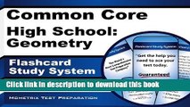 Read Common Core High School: Geometry Flashcard Study System: CCSS Test Practice Questions   Exam