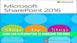 [PDF] Microsoft SharePoint 2016 Step by Step Popular Online