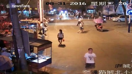 Driver knocks man over while trying to avoid breath test