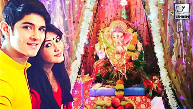 Rohan Mehra & Kanchi Singh's Ganesh Celebration