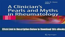 [Reads] A Clinician s Pearls   Myths in Rheumatology Online Books