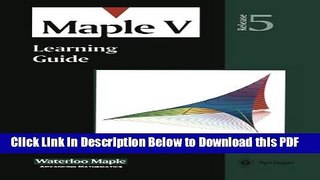 [Read] Maple V: Learning Guide Full Online
