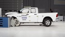 2016 Ram 1500 extended cab moderate overlap IIHS crash test