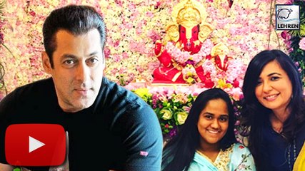 (Video) Salman Khan's GANPATI Celebrations 2016