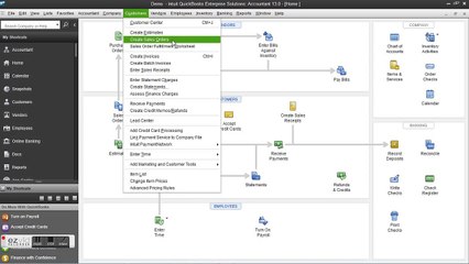 Quickbooks Tutorial - Demo - Peniel technology LLC