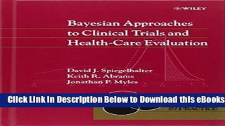 [Reads] Bayesian Approaches to Clinical Trials and Health-Care Evaluation Online Books