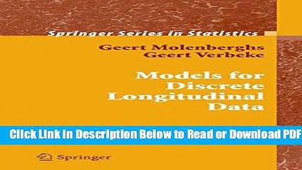 [Download] Models for Discrete Longitudinal Data (Springer Series in Statistics) Free New