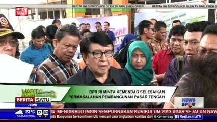 Download Video: DPR Minta Program Revitalisasi Pasar Tengah Pontianak Diselesaikan