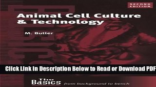 [Get] Animal Cell Culture and Technology (THE BASICS (Garland Science)) Popular Online