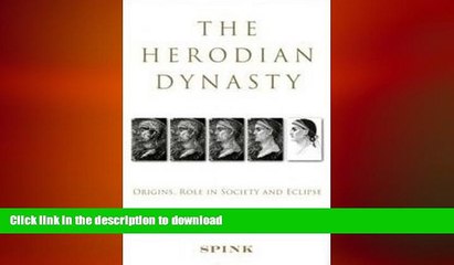 READ  The Herodian Dynasty: Origins, Role in Society and Eclipse  GET PDF