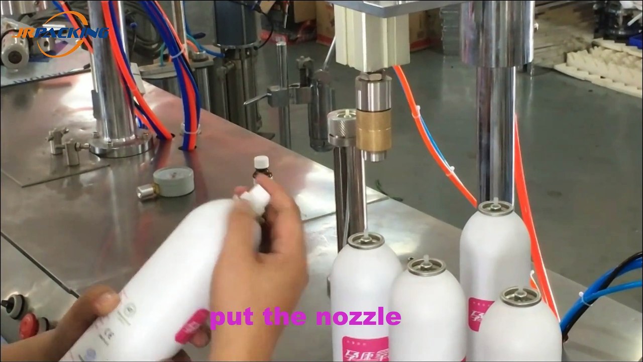 Canned Oxygen Filling Machine 1600D – Canned Oxygen with Fragrant Smell