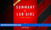Enjoyed Read Summary of Lab Girl: by Hope Jahren | Includes Analysis