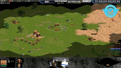 AOE 44 RanDom BiBi Club vs Skyred+Gunny 06082016 C1 T1 part 2