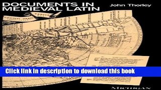 Download Documents in Medieval Latin  PDF Online
