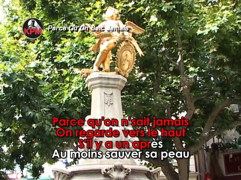 Parce Qu'On Ne Sait Jamais Karaoké - Christophe Maé*