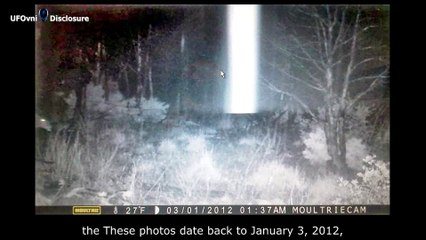 A Mysterious Beam Of Light Recorded By A Surveillance Camera New Mexico