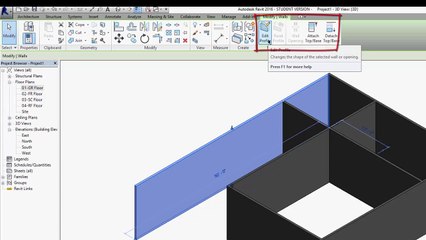 04 - How To Modify Walls In Autodesk Revit In _ Hindi _ Urdu _
