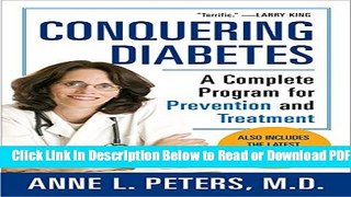 [Get] Conquering Diabetes: A Complete Program for Prevention and Treatment Popular Online