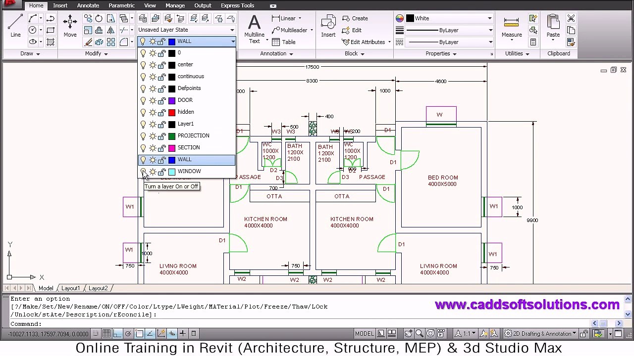 AutoCAD 3D House Modeling Tutorial   1   3D Home Design   3D Building   3D Floor Plan   3D Room