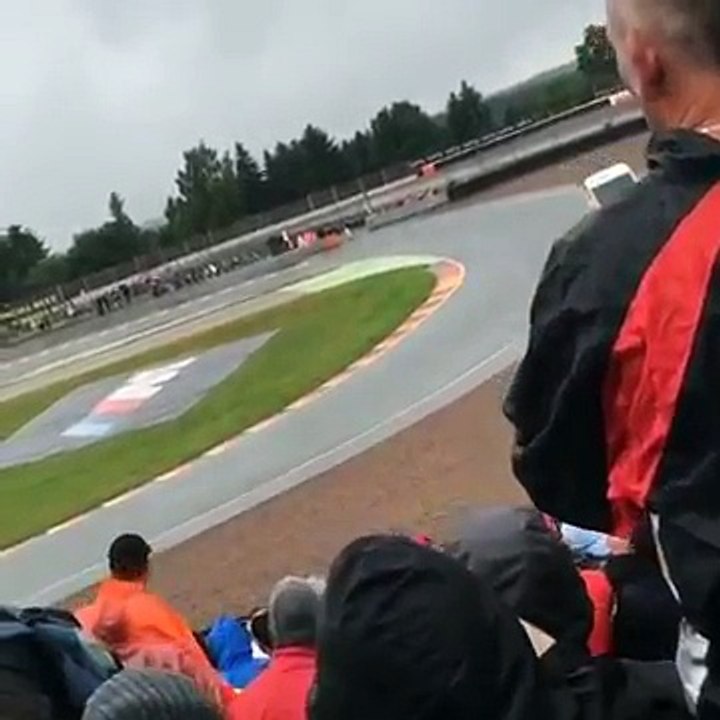 Moto GP Moto 2 start crash Sachsenring Circuit German GP 2016