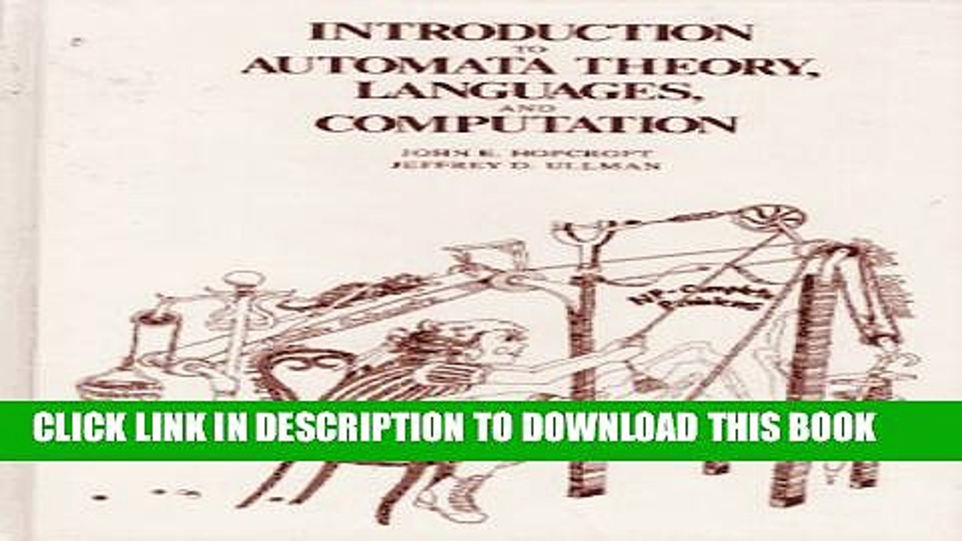 Collection Book Introduction To Automata Theory Languages And Computation Addison Wesley Series Video Dailymotion