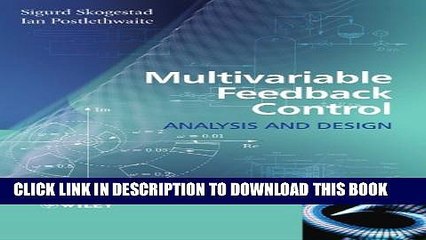 New Book Multivariable Feedback Control: Analysis and Design