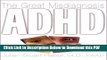 [Read] ADHD: The Great Misdiagnosis Full Online