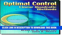 Collection Book Optimal Control: Linear Quadratic Methods (Dover Books on Engineering)