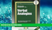 Enjoyed Read VERBAL ANALOGIES (General Aptitude and Abilities Series) (Passbooks) (Passbooks for