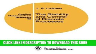 Collection Book The Stability and Control of Discrete Processes (Applied Mathematical Sciences)