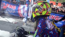 Alvan Cebonk 6,9 Detik Ninja tune up Kejurnas DragBike Serangan Bali 2016