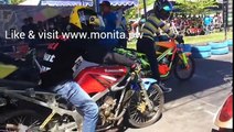 Drag Bike Ninja Indo vs Thailand Keren Banget