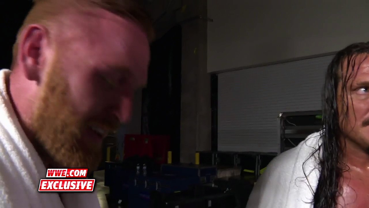 A victorious Heath Slater simply cannot contain himself SmackDown LIVE Fallout_