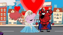 Pink Spidergirl is Crying & Spiderman. SuperHeroes Peppa Pig English New Episodes & Full Compilation