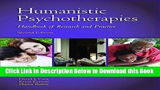 [Best] Humanistic Psychotherapies: Handbook of Research and Practice Free Books
