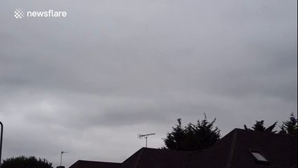 'UFO' spotted over Gants Hill in Essex, UK