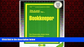 Choose Book Bookkeeper(Passbooks) (Career Examination Series)