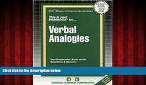 For you VERBAL ANALOGIES (General Aptitude and Abilities Series) (Passbooks) (Passbooks for