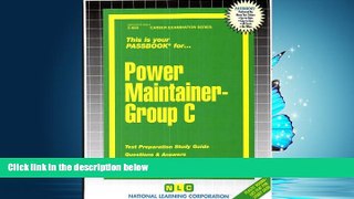 Enjoyed Read Power Maintainer -Group C(Passbooks)